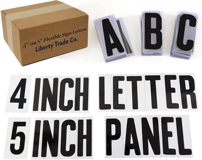 XL Letterboard: 4in Letters, Statement Shelves, Customizable Quote Sign